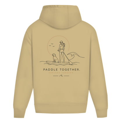 Oversize Hoodie "PADDLE TOGETHER. EXPLORE FOREVER."