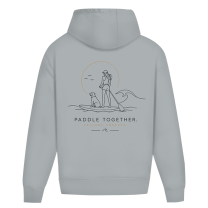 Oversize Hoodie "PADDLE TOGETHER. EXPLORE FOREVER."