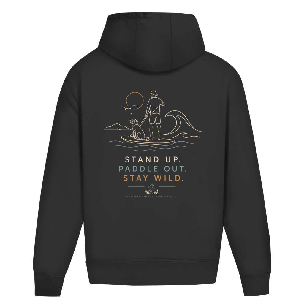 Oversize Hoodie "STAND UP. PADDLE OUT. STAY WILD."