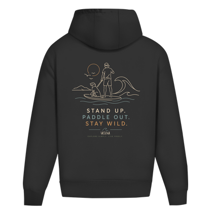 Oversize Hoodie "STAND UP. PADDLE OUT. STAY WILD."