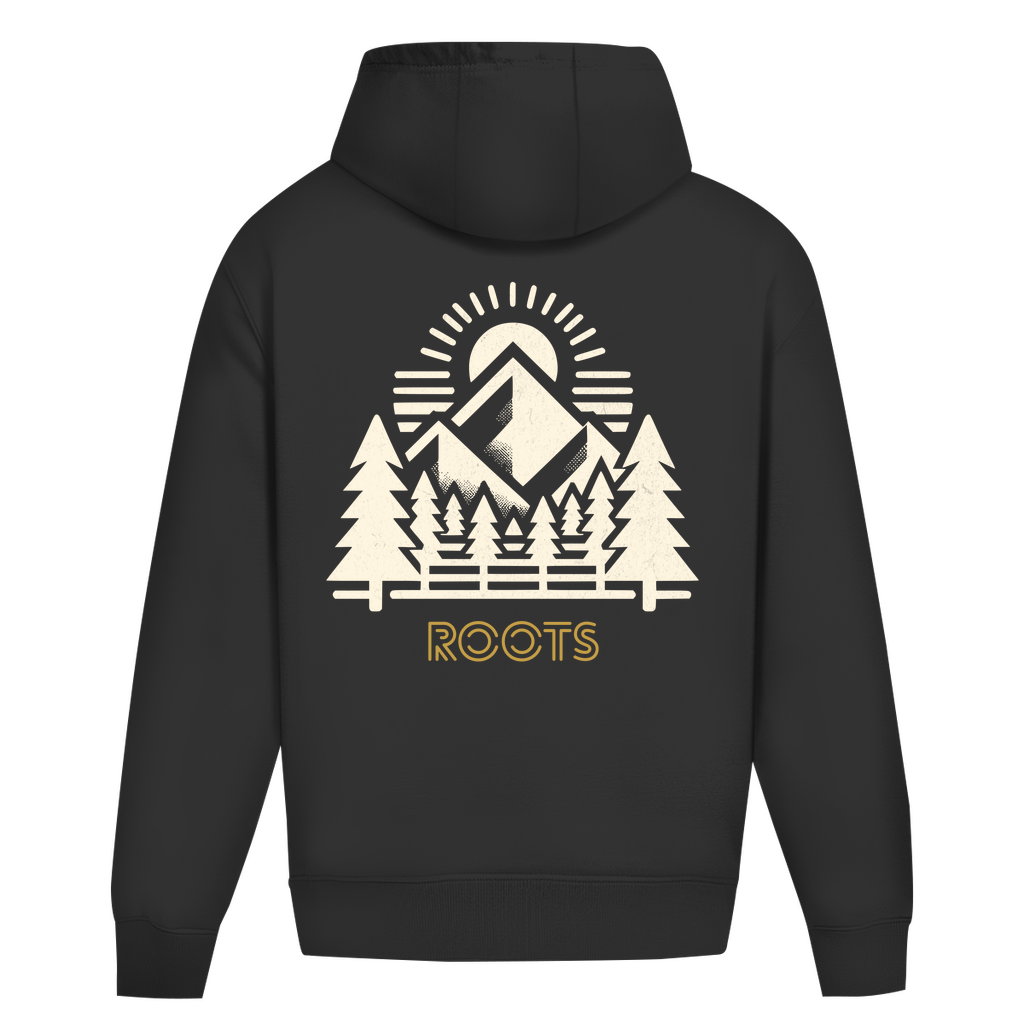 Oversize Hoodie Ohne Kordel "ROOTS"