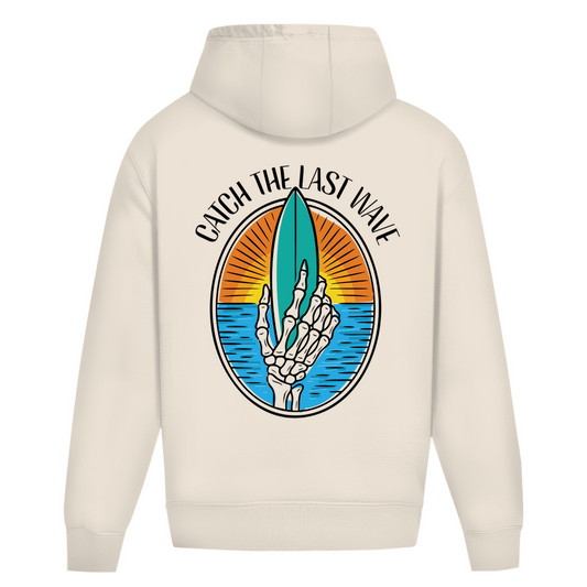 Oversize Hoodie Ohne Kordel "LAST WAVE"